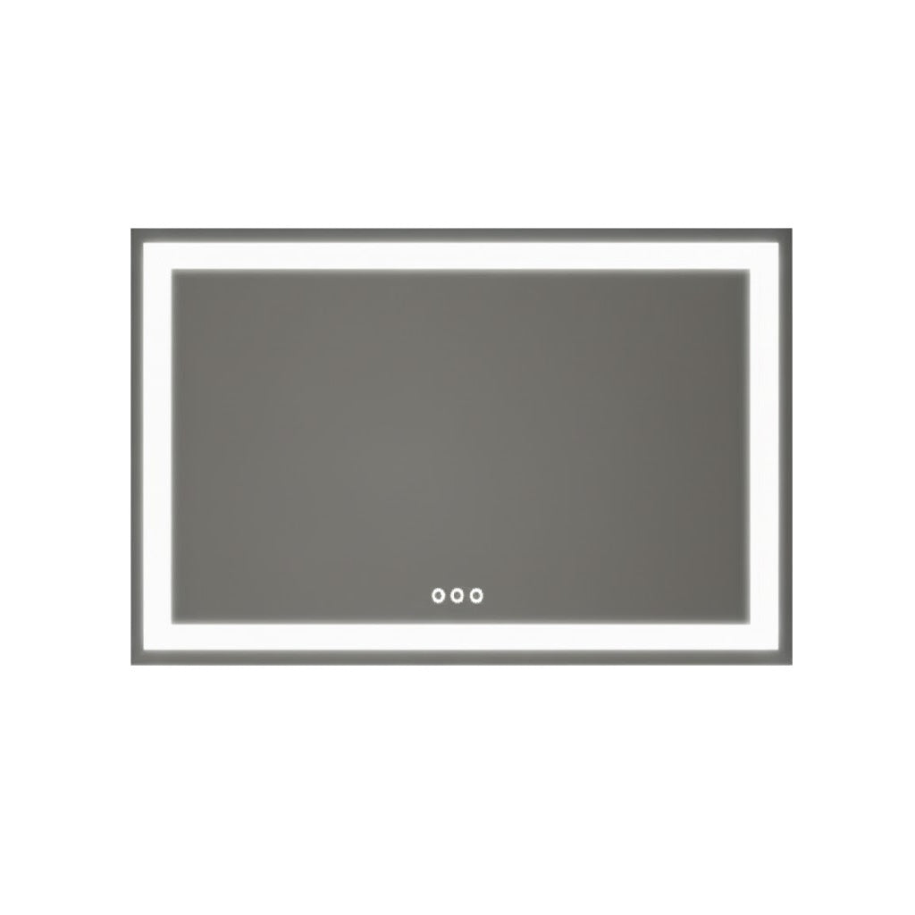 Dual Speaker Bluetooth Mirror with Tempered Glass