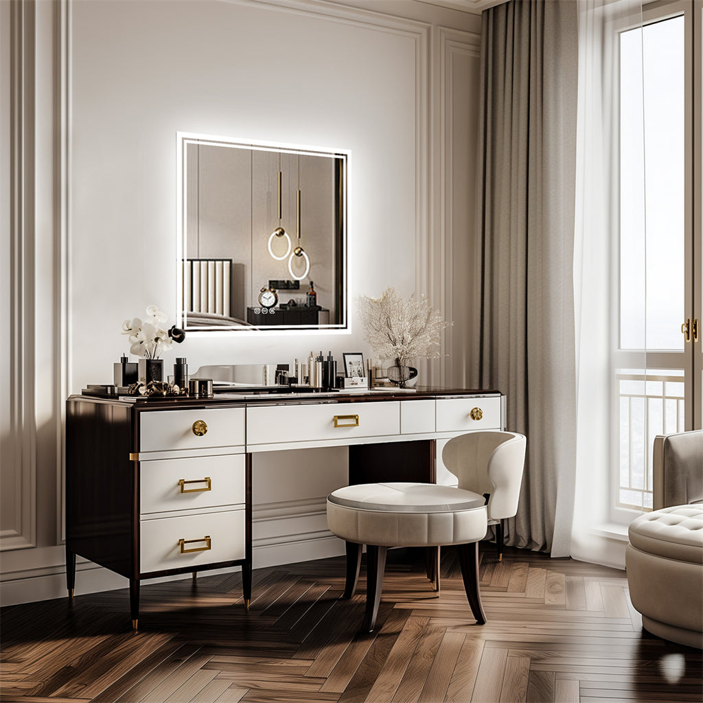 Minimalist Backlit LED Wall Mirror